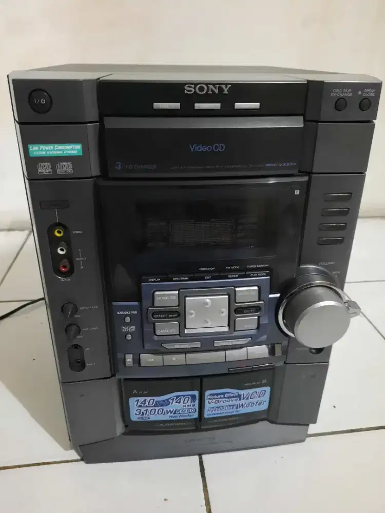 Head compo sony mhc-vx555