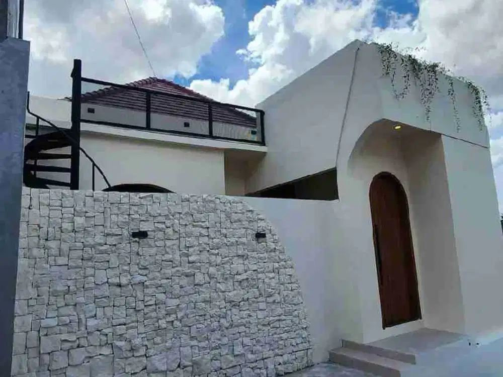 Villa Baru Rooftop View Sawah di Canggu Pererenan