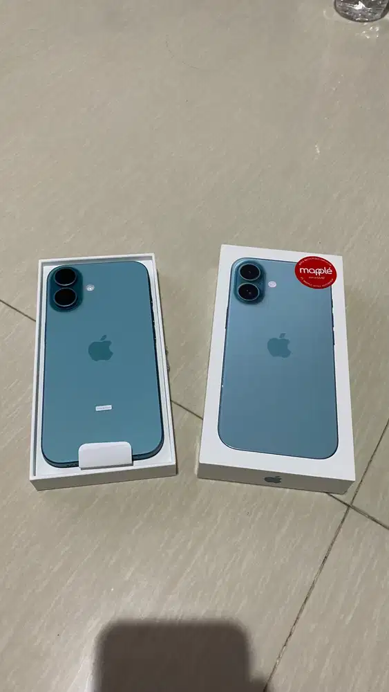 IPHONE 16 TEAL 128GB RESMI