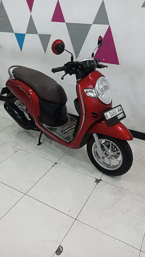 Honda New Scoopy Stylish 2020 Dp.100 ribu