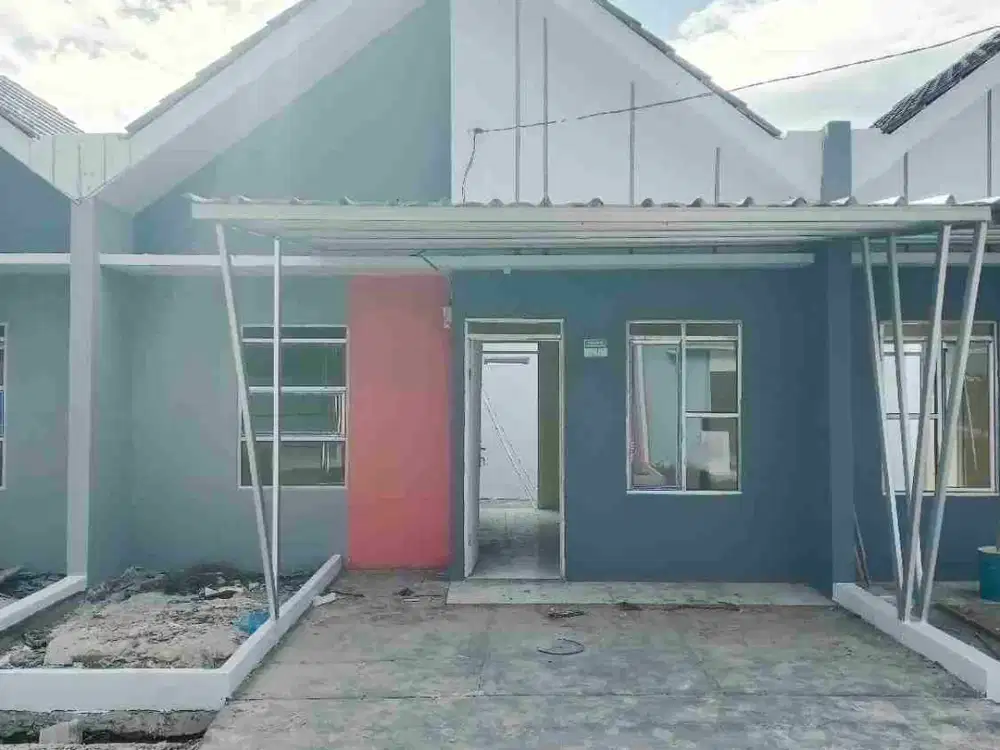 rumah subsidi sudah ramai penduduk free kanopi dll