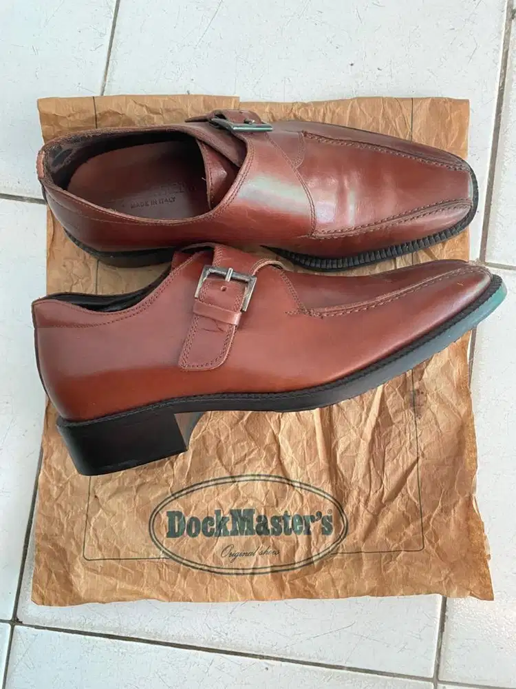 SEPATU KULIT MERK DOCKMASTER's ORIGINAL MADE IN ITALY