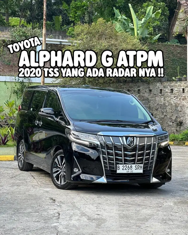 TOYOTA ALPHARD G ATPM TSS 2020 / 2021