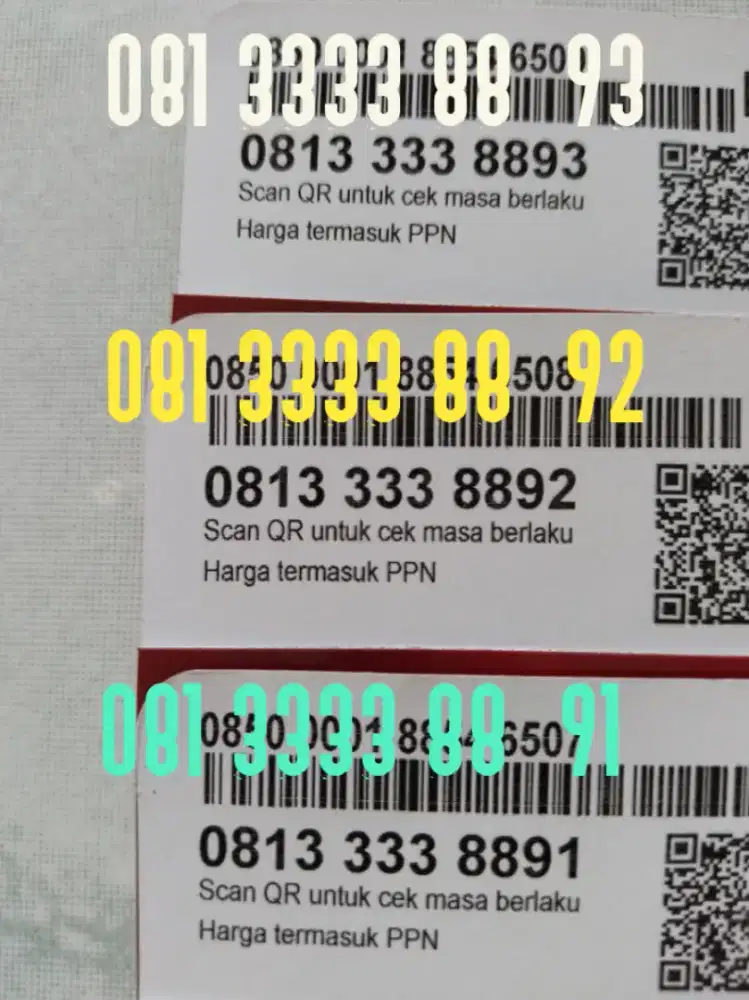 Kartu perdana simpati 11 digit kwartet cantik JATIM