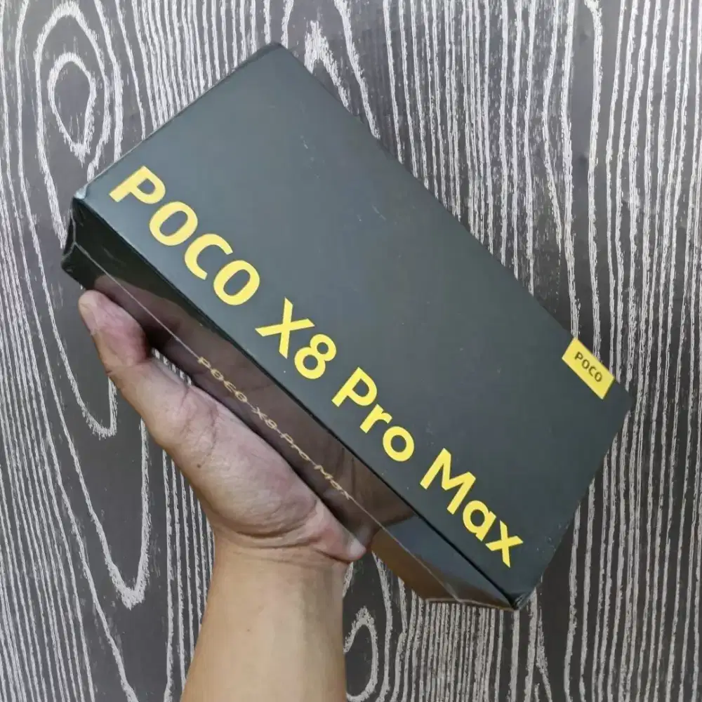 XIAOMI POCO X8 PRO MAX 12GB/512GB BARU SEGEL BOX GARANSI RESMI