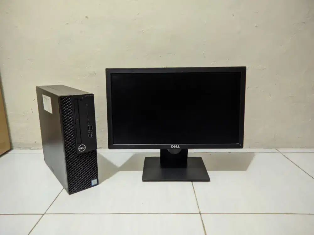 1SET PC DELL 3070 CORE I3 GEN 9