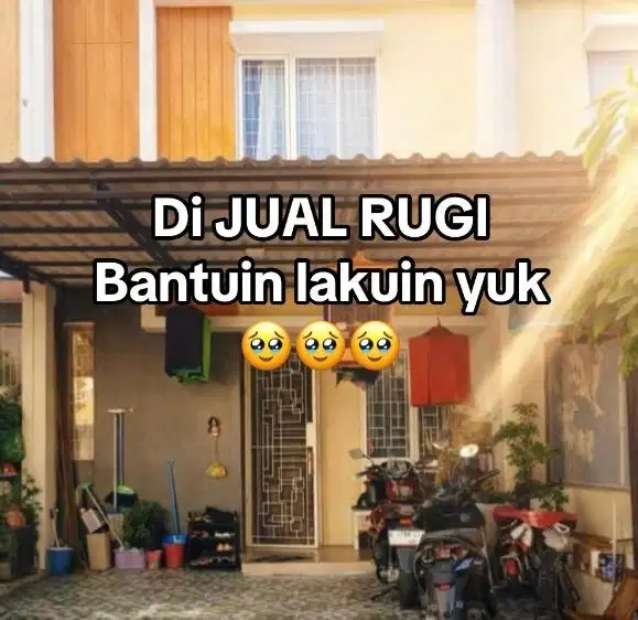 Rumah Dijual Rugi