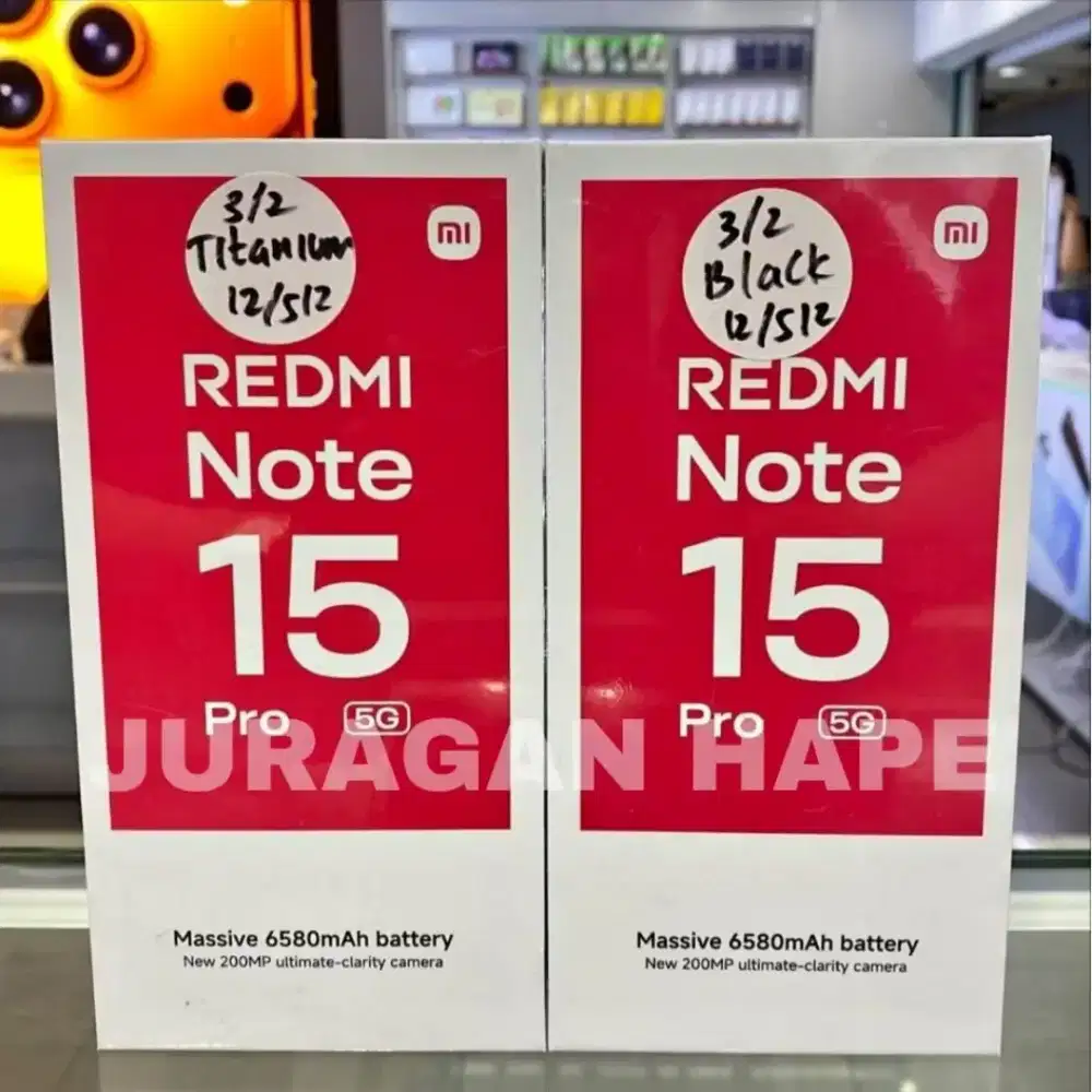 Handphone REDMI NOTE 15pro+ 5G