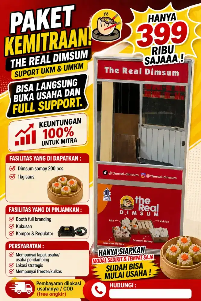 Paket Usaha The Real Dimsum
