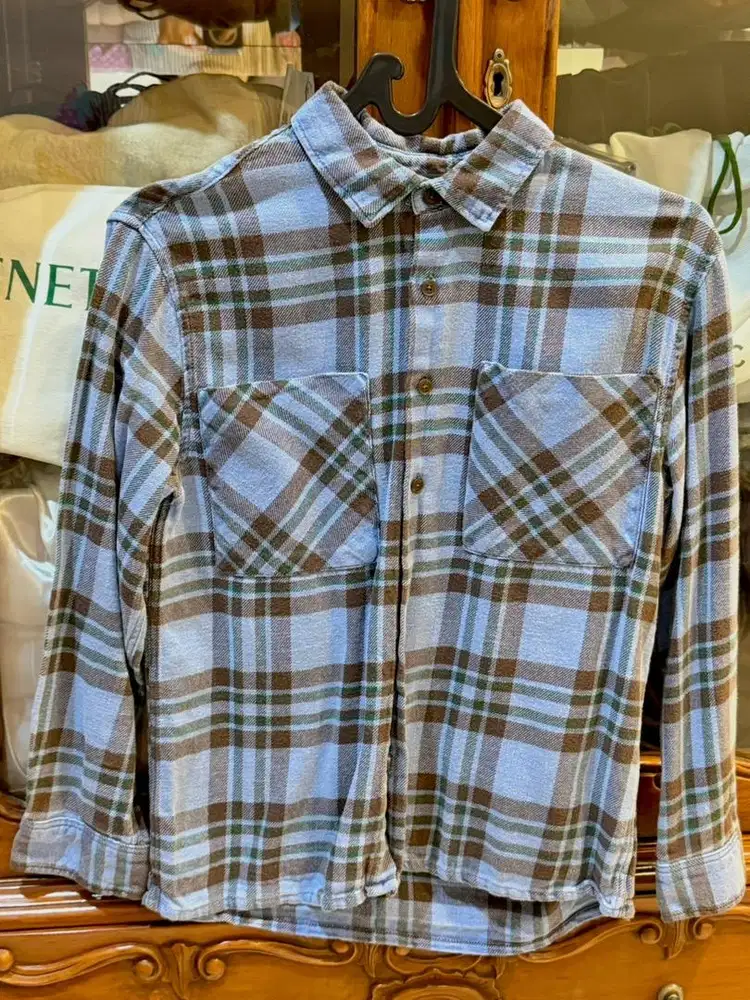 Kemeja anak zara•zara kids•kemeja anak kotak kotak•baju anak laki laki