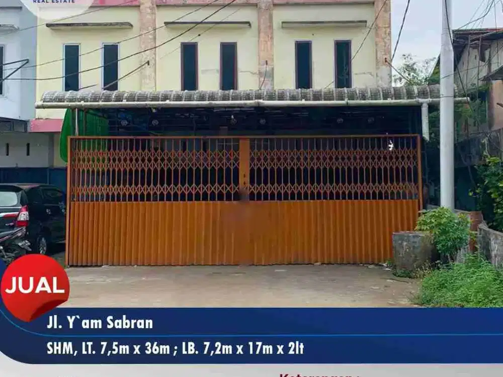 Ruko Beton 2 pintu gandeng
