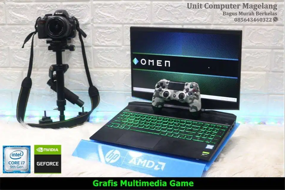 Hp Pavilion Gaming15 II Highend II i7 9750 H II 8 GB II Nvme II GTX