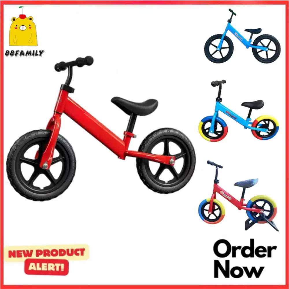 PRODUK LARIS‼️TERJUAL 10.000 UNIT‼️Mainan Anak Sepeda Balance Bike.