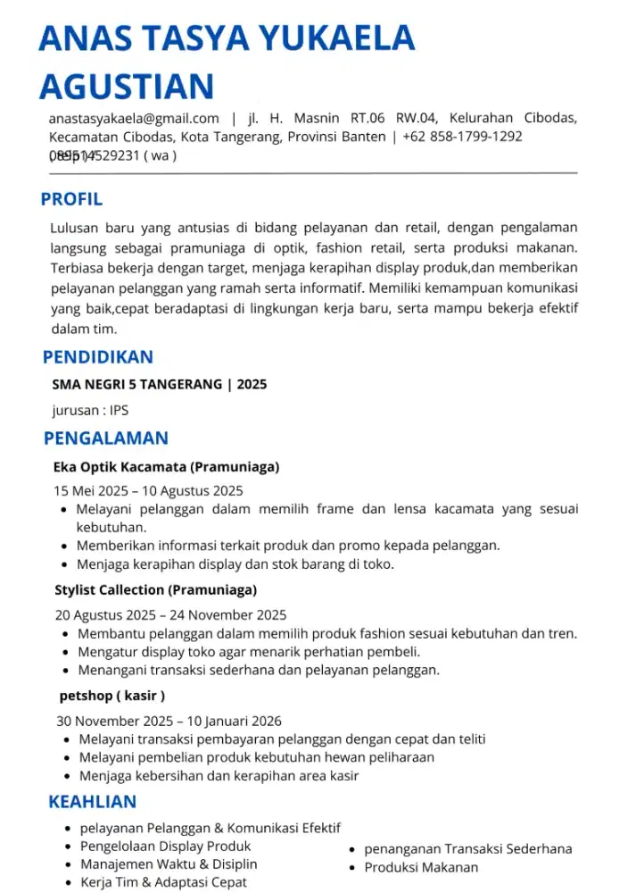 pencari loker apa saja