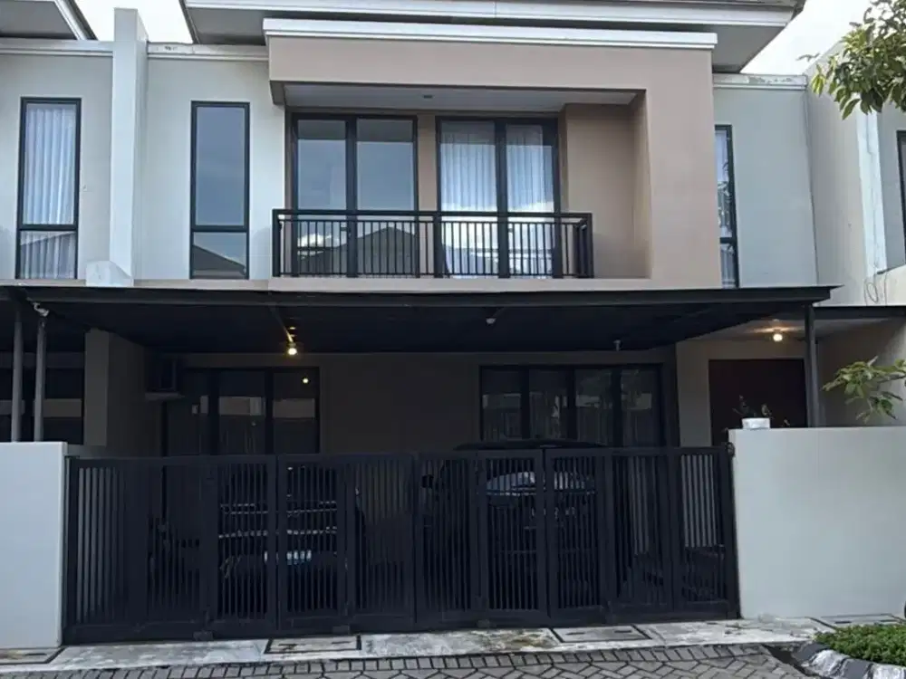 Dijual Rumah Cantik Terawat Siap Huni di Cluster Ruby Pondok Candra Waru Sidoarjo Dekat Clubhouse, Tol, RS Mitra Keluarga, Petra