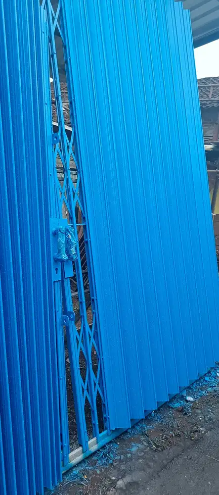 folding gate pembuatan dan pemasangan