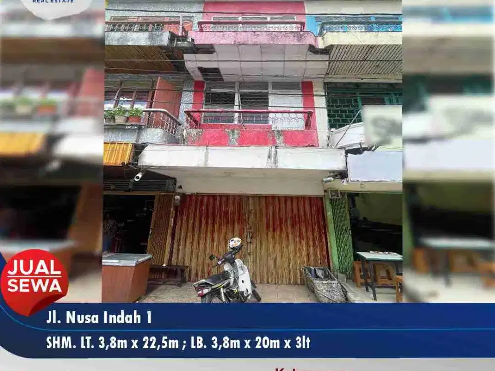 Ruko 3 Lantai Pusat Bisnis