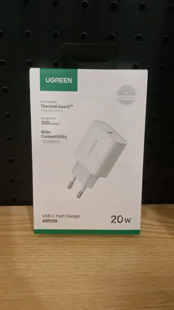 UGREEN 10191 Adaptor Charger 20W
PD 3.0
