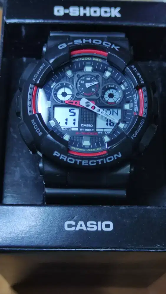 Casio G Shock ANADIGI GA-100