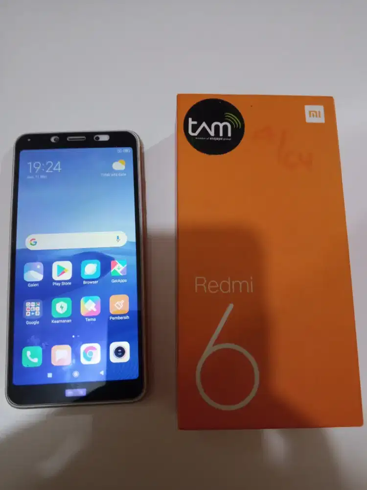 Xiaomi Redmi 6 4/64 Lancar Siap Pakai