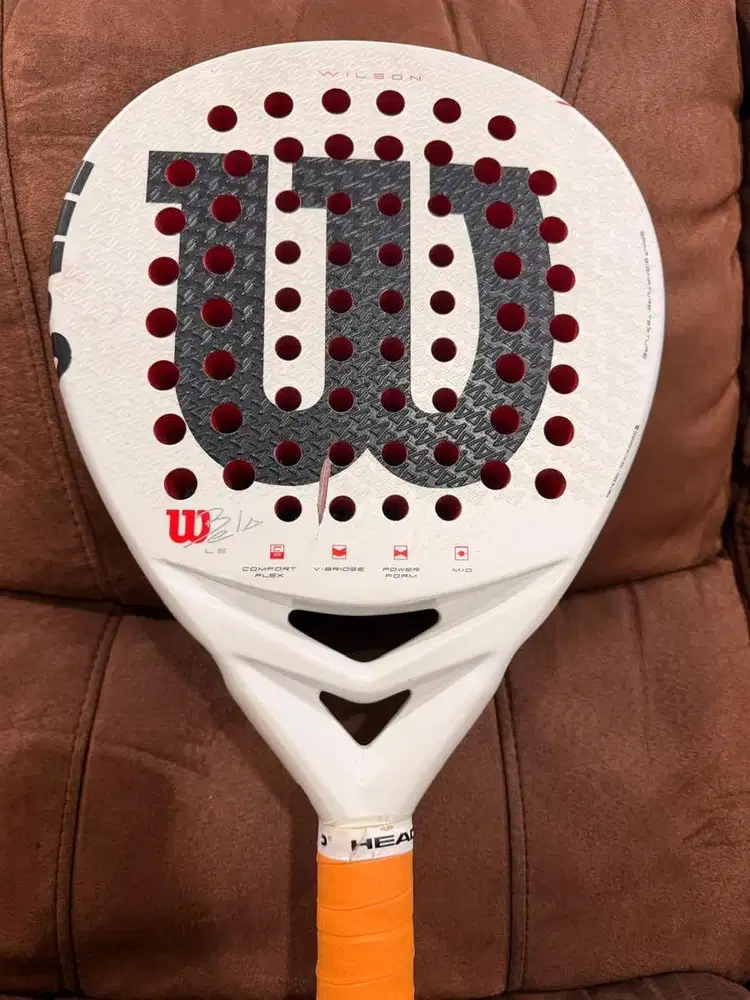Di jual raket padel 2 skaligus willson bella dan bullpadel hack 02
