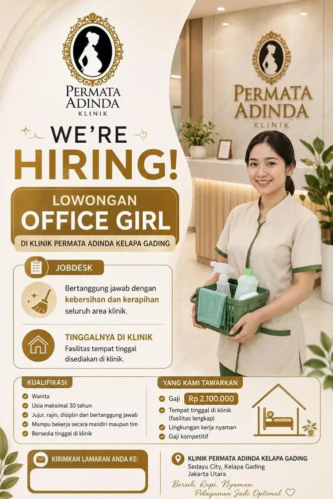 Dibutuhkan Office Girl