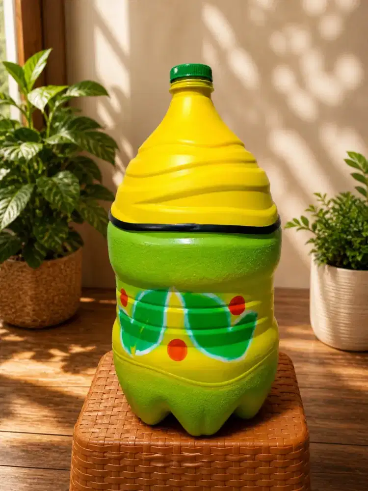 Homemade Pot Bunga dan Bak Sampah Kreatif Galon Bekas 15L