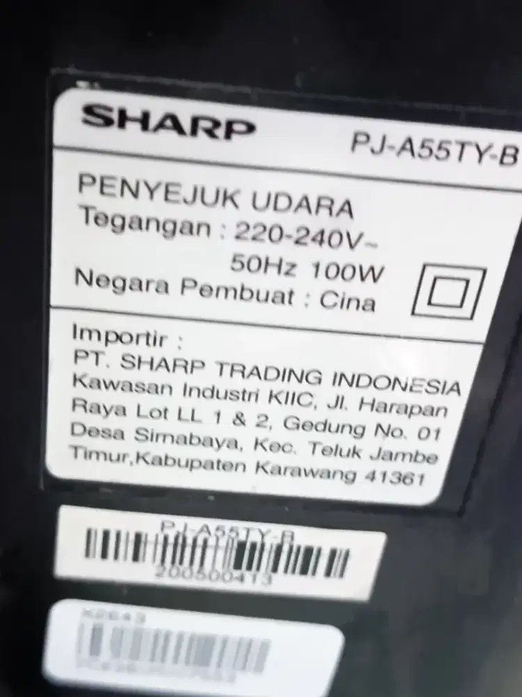 Penyejuk Udara Sharp
