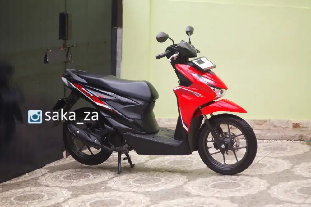 ( Plat Tangerang , Km 3 Ribu ) Honda Beat 2025 , new beat sporty alarm