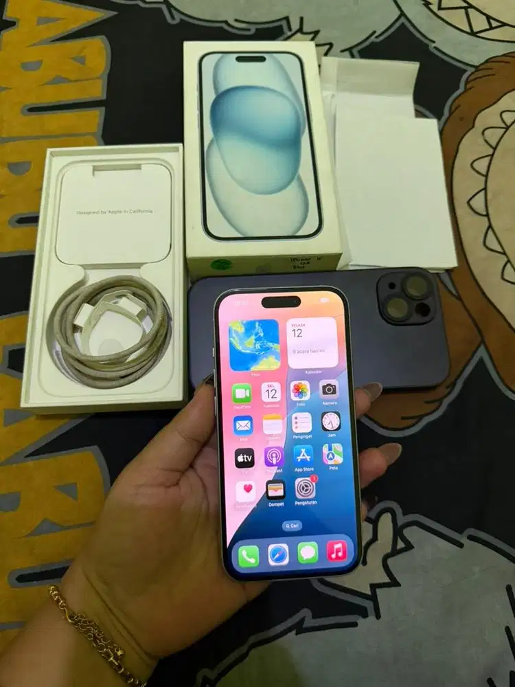 Iphone 15 128GB IBOX RESMI INDONESIA