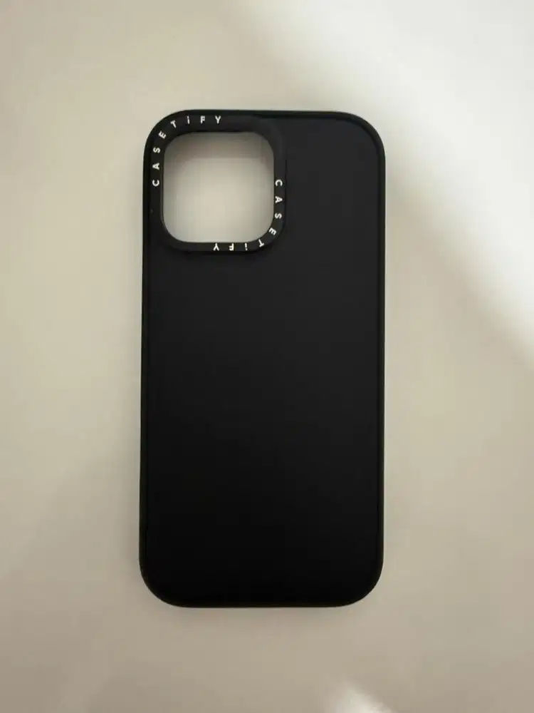 Casetify Iphone 16 Pro Max Impact Series Matte Black