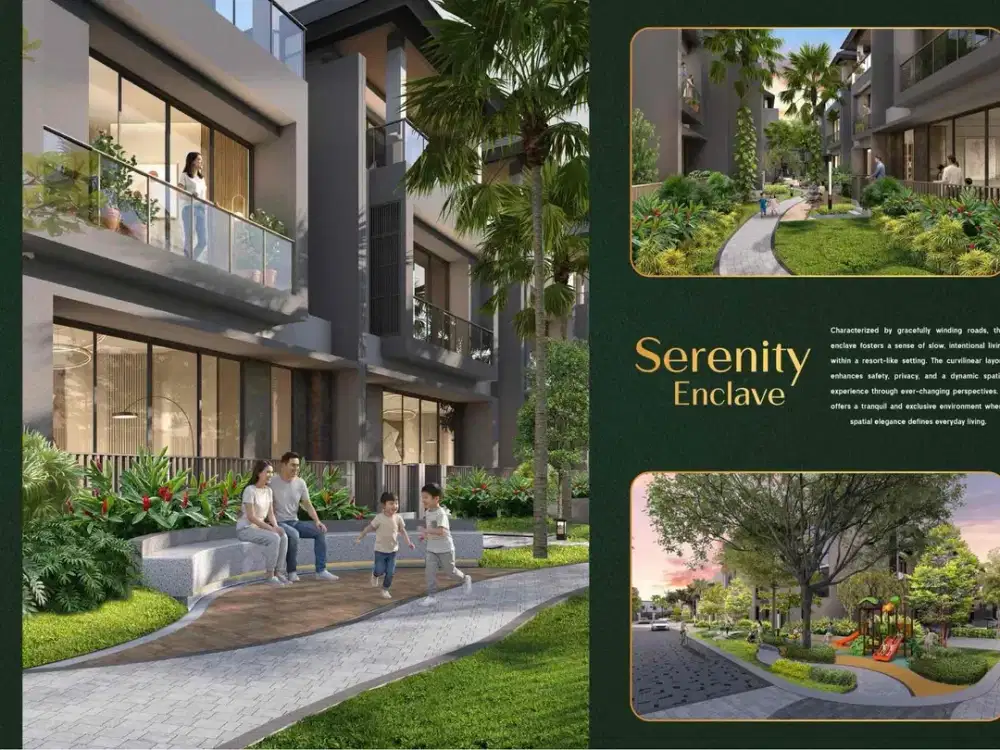 Rumah mewah 3 lantai di gading Serpong