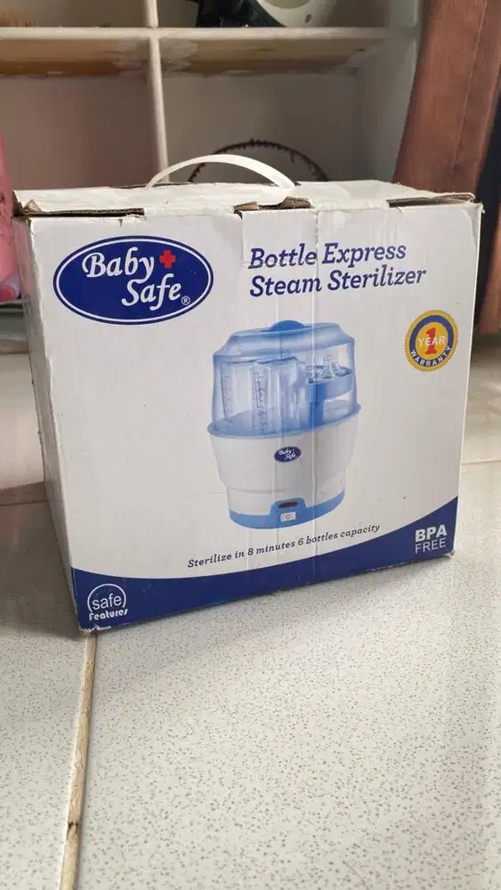 Bottle Express steam sterilizer