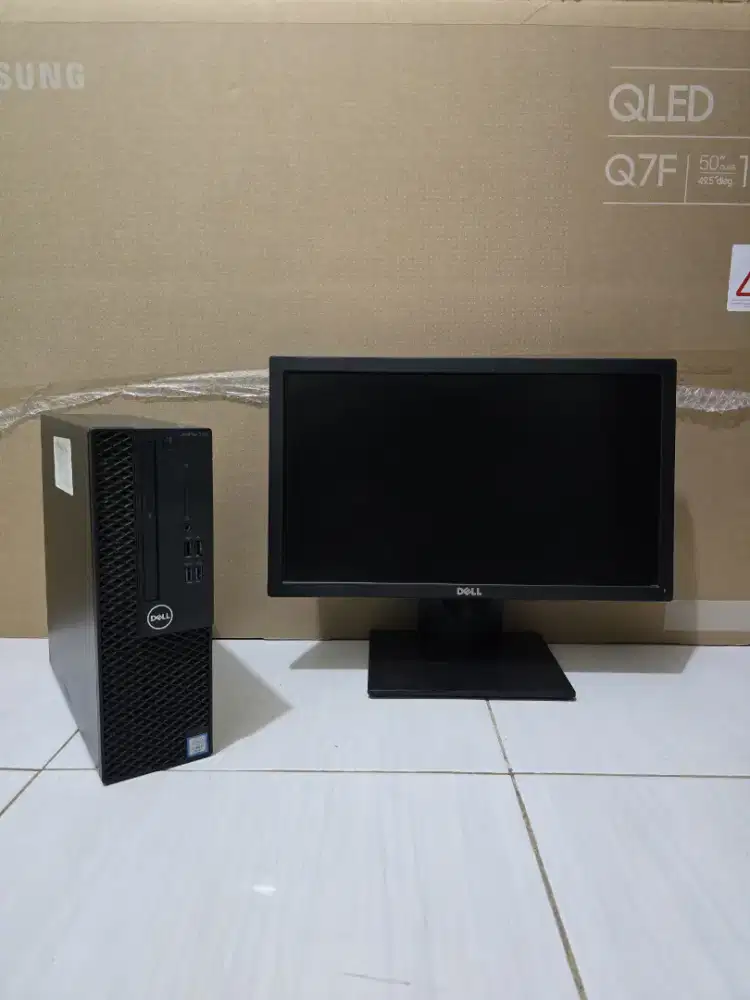 JUAL 1SET PC DELL  3050 core i3 gen 7