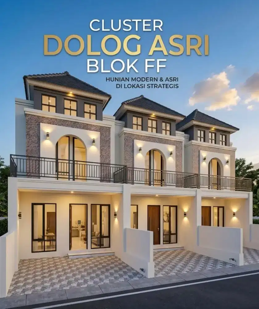 DI JUAL RUMAH BARU 2 LANTAI DI PERUM DOLOG PEDURUNGAN