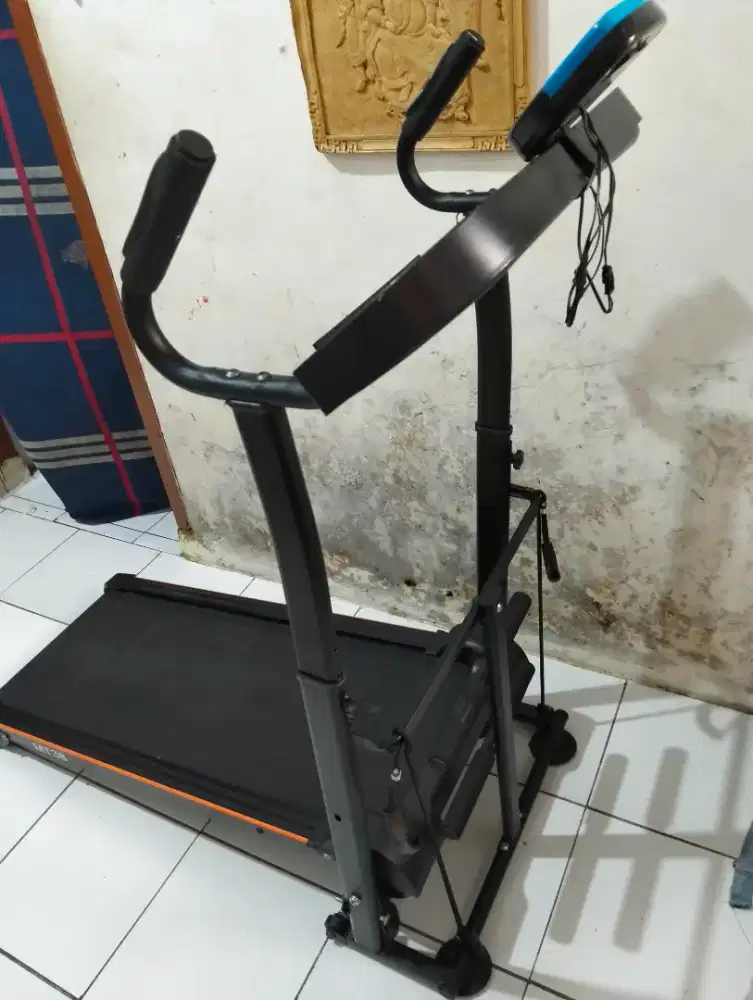 Treadmill manual alat olahraga fitnes gym lari di rumah