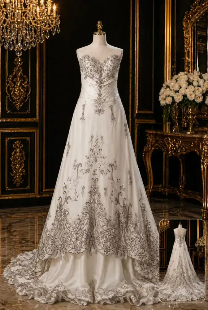 GAUN PENGANTIN SECOND