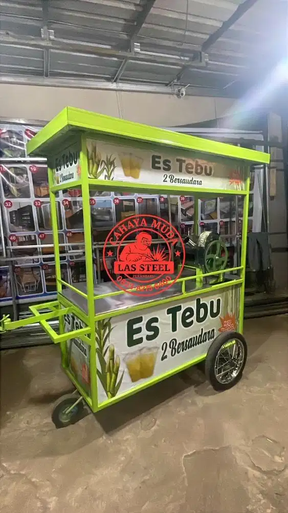 Set Gerobak Es Tebu