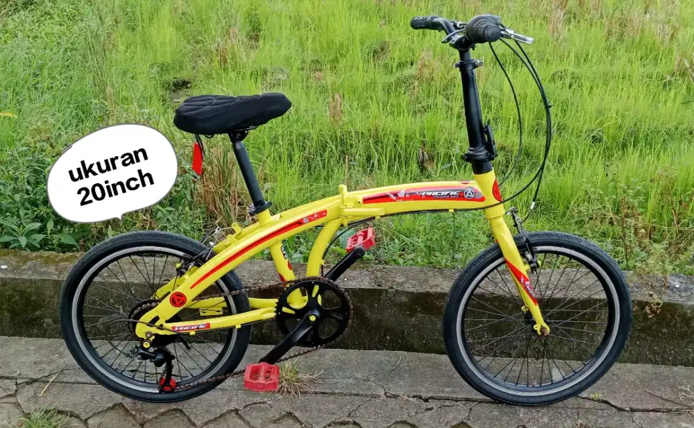 Sepeda lipat Pacific  ukuran 20inch