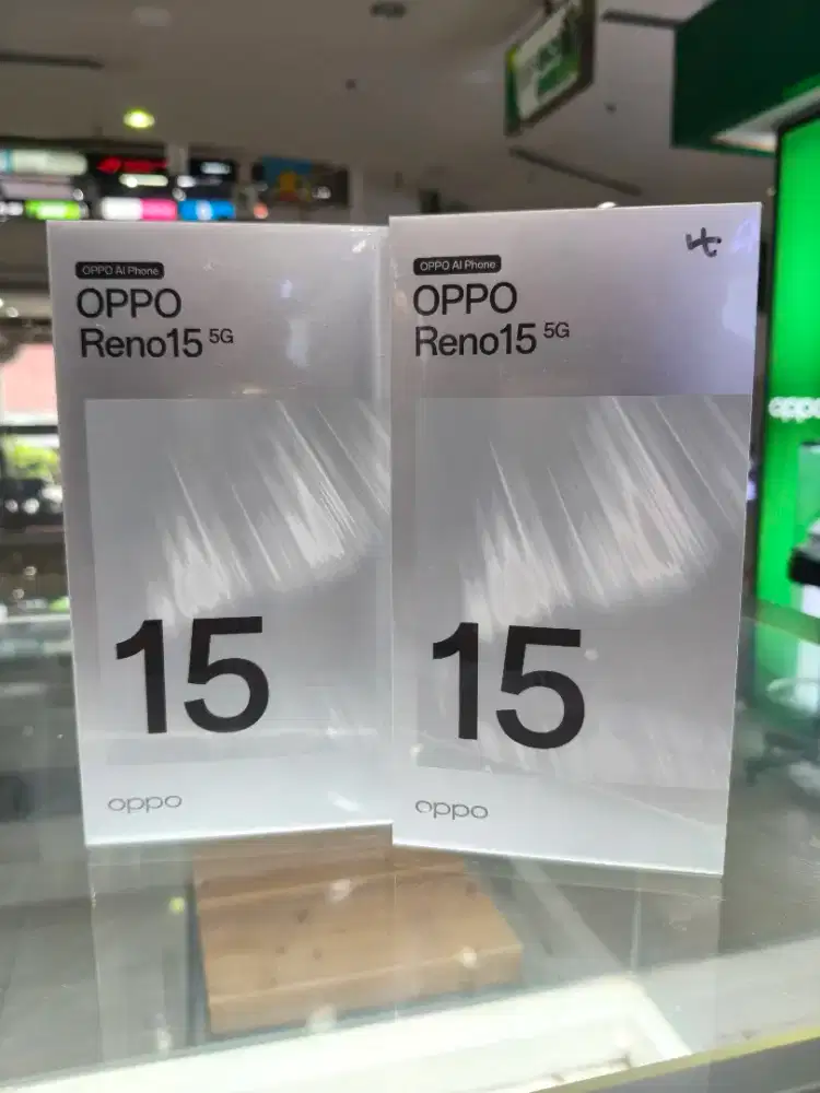 Oppo Reno 15 5G new garansi resmi 12gb/256gb