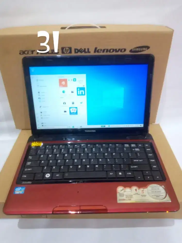 Toshiba L735 Sandybridge Core i3-2310M DDR 8GB 320GB 13.3 2 jam