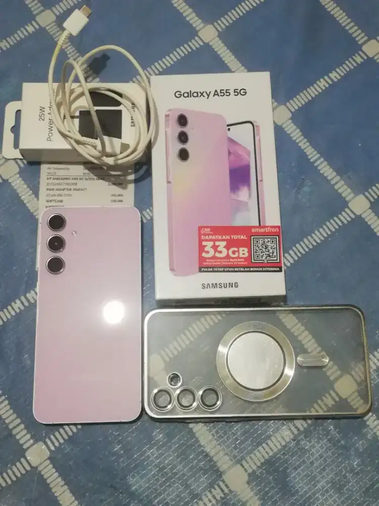 Samsung A55 5G 8/256 ram +8
