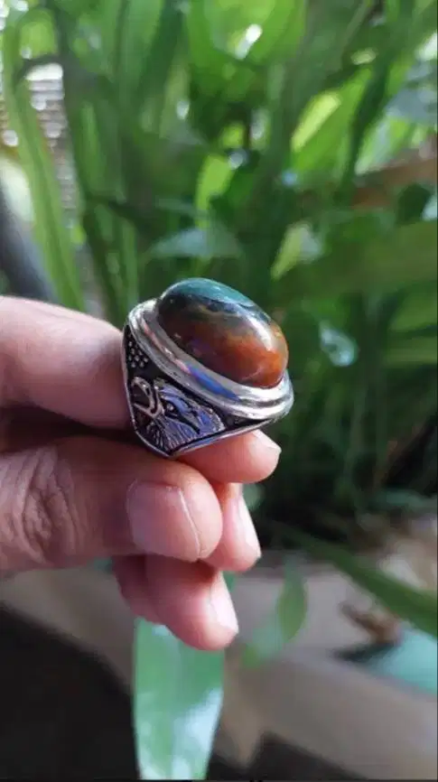 Cincin Bacan Kembang Alami