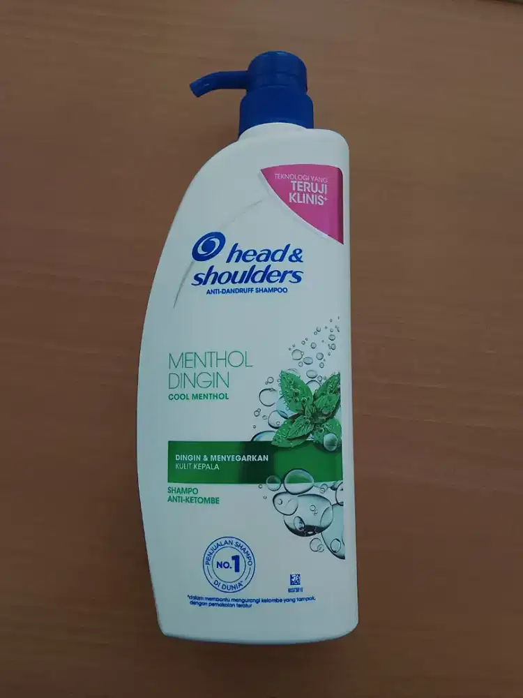 Dijual Shampo baru HEAD&SHOULDER Menthol dingin 850 ml