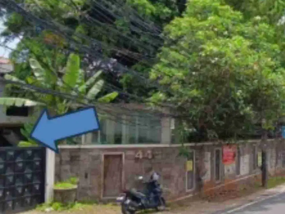 Tanah Luas Bonus Rumah di Jalan Kemang Utara Kel Bangka Jakarta Selatan