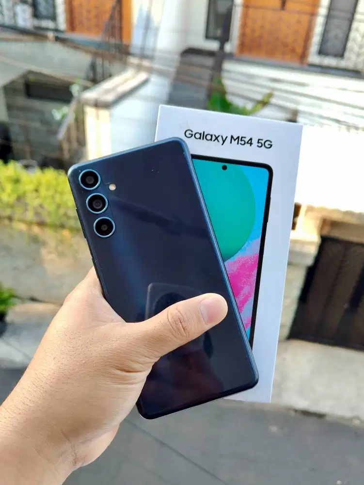 Samsung M54 5G 16/256 Fullset Resmi Mulus Kamera 108 Mpx 4K Jernih