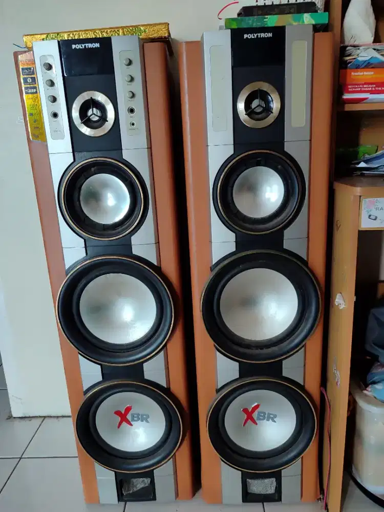Sepasang Speaker Polytron XBR Bass XBR,