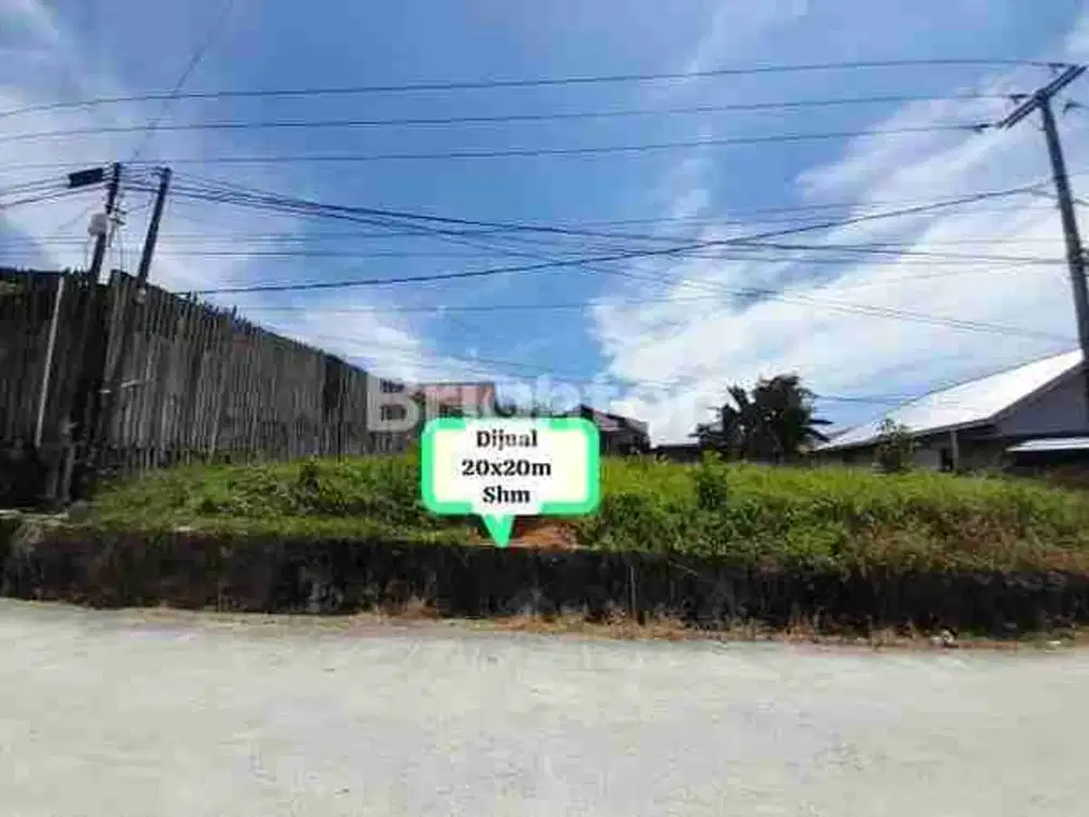 Dijual Tanah Kavling Pinggir Jalan Perumahan Cocok Untuk Kos²an & Kontrakan