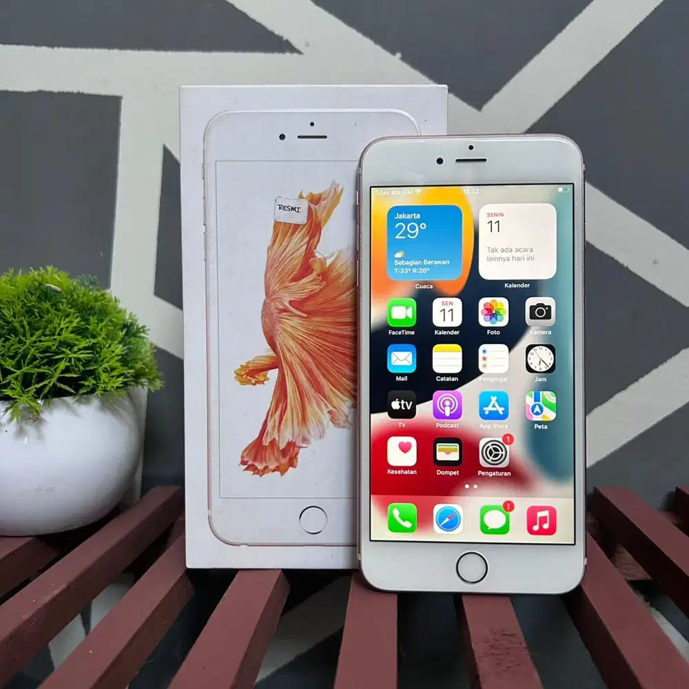 Iphone 6s plus 32gb ex ibox siap pakai