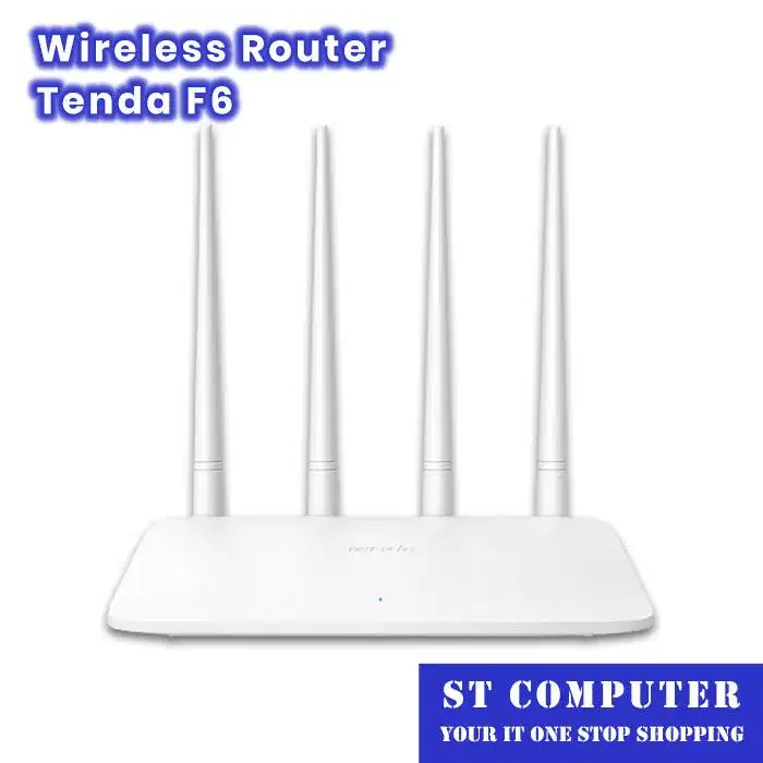 Wireless Router Tenda F6 300Mbps 4 Antenna